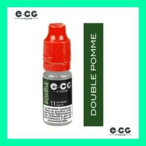 eliquide ecg double pomme 10 ml pour cigarette electronique