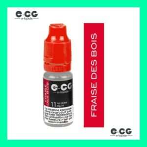eliquide ecg fraise des bois 10 ml pour cigarette electronique