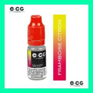 eliquide ecg framboise citron 10 ml pour cigarette electronique