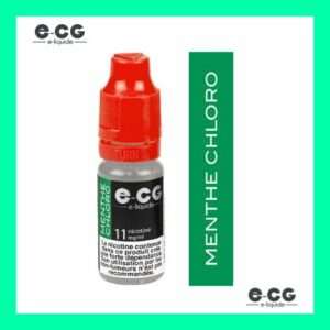eliquide ecg menthe chloro 10 ml pour cigarette electronique