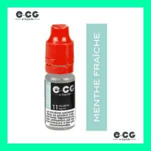 eliquide ecg menthe fraiche10 ml pour cigarette electronique