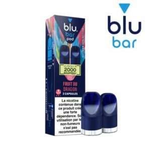 Blu bar pod fruit du dragon x2