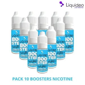 booster de nicotine pack de 10 liquideo 5050