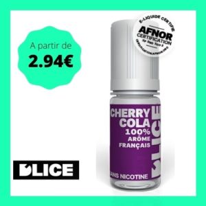E-liquide d’lice cherry cola liquide dlice pas cher