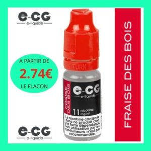 E-liquide e-cg initiale fraise des bois liquide ecg