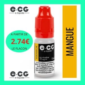 E-liquide e-cg initiale mangue liquide ecg