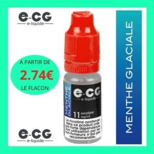 E-liquide e-cg initiale menthe glaciale liquide ecg