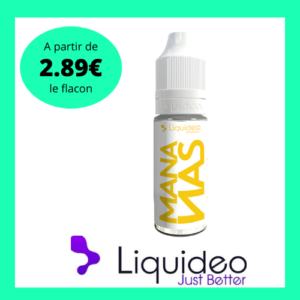 E-liquide liquideo Mananas 10ml leplaisirdelavape.fr
