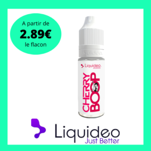 E-liquide liquideo cherry boop 10ml leplaisirdelavape.fr
