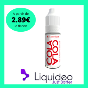 E-liquide liquideo cola cola 10ml leplaisirdelavape.fr