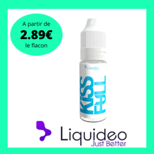 E-liquide liquideo kiss full 10ml leplaisirdelavape.fr