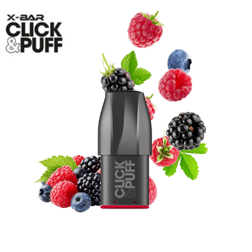 Click & Puff xbar fruits rouges