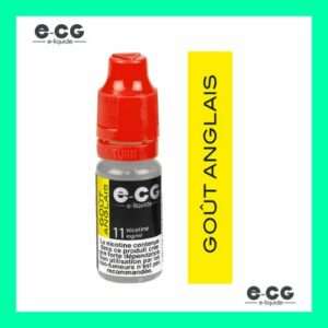 eliquide ecg anglais 10 ml pour cigarette electronique
