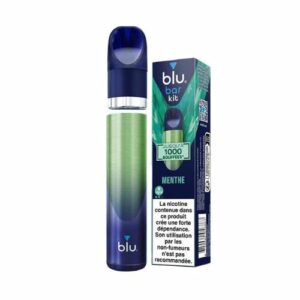 Blu Bar Kit Menthe Ecigarette Rechargeable