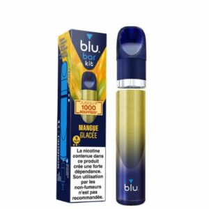 Blu bar Rechargeable Kit Pod Mangue Glacée