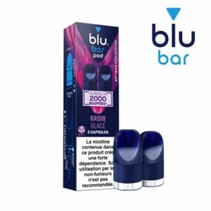 Blu bar pods raisin glacé