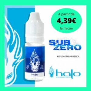 E-Liquide subzéro halo 10ml