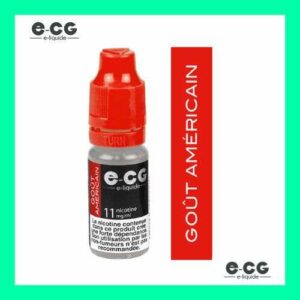 E-liquide ECG Americain 10 ml