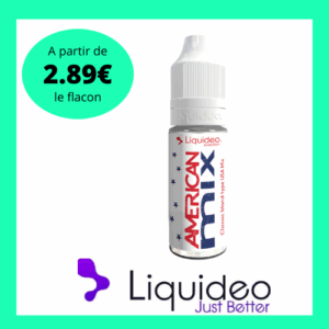 E-LIQUIDE AMERICAIN MIX LIQUIDEO 10ML