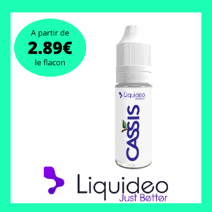 E-LIQUIDE CASSIS LIQUIDEO 10ML