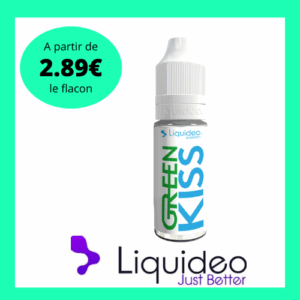 E-LIQUIDE GREEN KISS LIQUIDEO 10ML