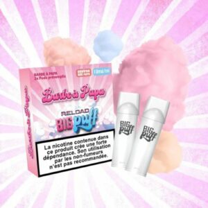 Recharge Barbe à Papa Big Puff Rechargeable (Reload