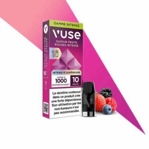 Vuse pod reload 1000 Fruits Rouges Intense 1 recharge 10mg