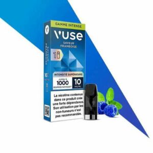 Vuse pod reload 1000 Framboise 1 recharge 10mg