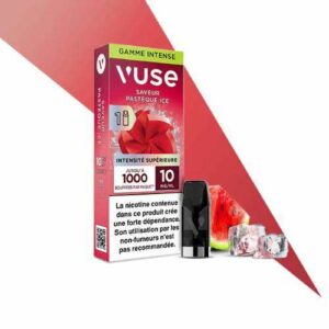 Vuse pod reload 1000 Pastèque ice 1 recharge 10mg