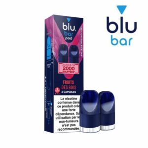 Capsules Blu Bar Pods fraise glacée