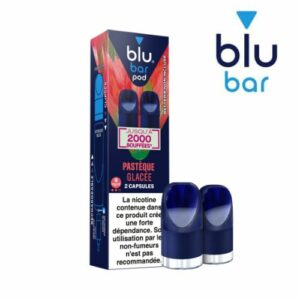 Capsules Blu Bar Pods Pastèque Glacée x2