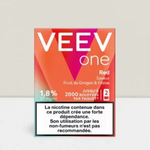 Recharges VEEV ONE Fruit du Dragon Fraise x2