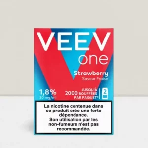 Recharges VEEV ONE Fraise x2